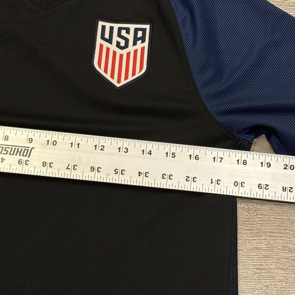 Nike 2016 Team USA USMNT Black Away Soccer Jersey Size Small Dri Fit Athletic - Picture 6 of 7